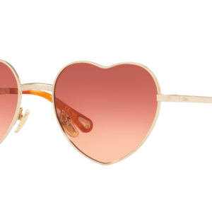 Chloe Woman Sunglass CH0071S -  Frame color: Gold, Lens color: Pink