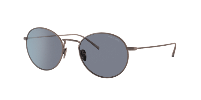 Giorgio Armani Man Sunglass AR6125 -  Frame color: Matte Bronze, Lens color: Blue