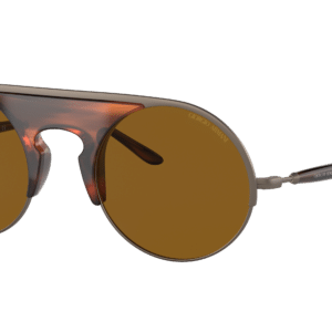 Giorgio Armani Man Sunglass AR6128 -  Frame color: Matte Bronze, Lens color: Brown