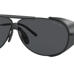 Giorgio Armani Man Sunglass AR6139Q -  Frame color: Matte Black, Lens color: Dark Grey