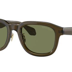 Giorgio Armani Man Sunglass AR8206 -  Frame color: Transparent Green, Lens color: Green