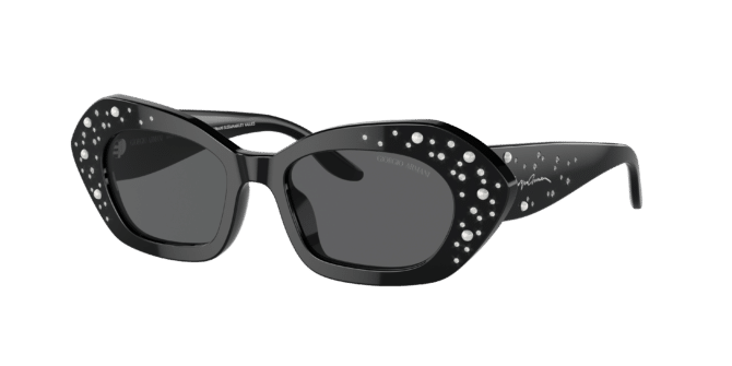 Giorgio Armani Woman Sunglass AR8213BU -  Frame color: Black, Lens color: Dark Grey