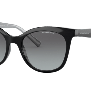 Armani Exchange Woman Sunglass AX4094S -  Frame color: Shiny Black, Lens color: Grey Gradient