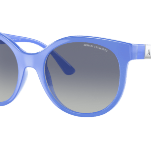 Armani Exchange Woman Sunglass AX4120S -  Frame color: Shiny Opaline Light Blue, Lens color: Gradient Blue