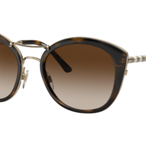 Burberry Woman Sunglass BE4251Q -  Frame color: Dark Havana, Lens color: Brown Gradient