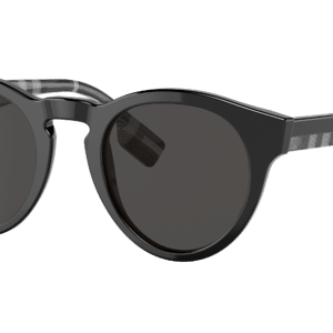 Burberry Man Sunglass BE4359 Reid -  Frame color: Black, Lens color: Dark Grey