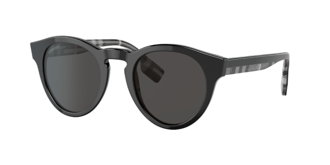 Burberry Man Sunglass BE4359 Reid -  Frame color: Black, Lens color: Dark Grey