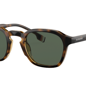 Burberry Man Sunglass BE4378U Percy -  Frame color: Dark Havana, Lens color: Dark Green