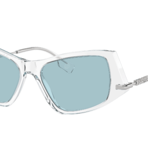 Burberry Woman Sunglass BE4408 -  Frame color: Transparent, Lens color: Light Azure