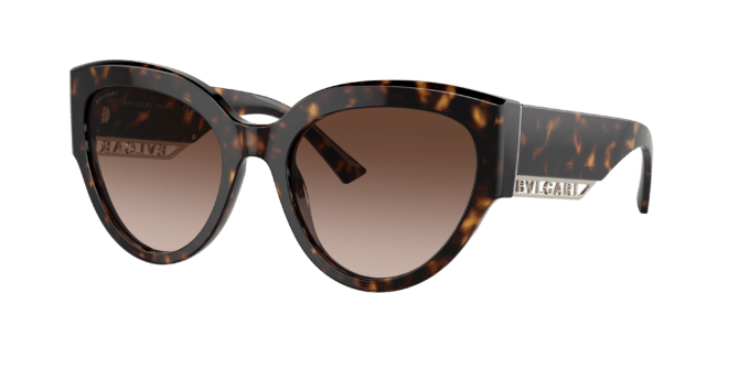 Bvlgari Woman Sunglass BV8258 -  Frame color: Havana, Lens color: Brown Gradient