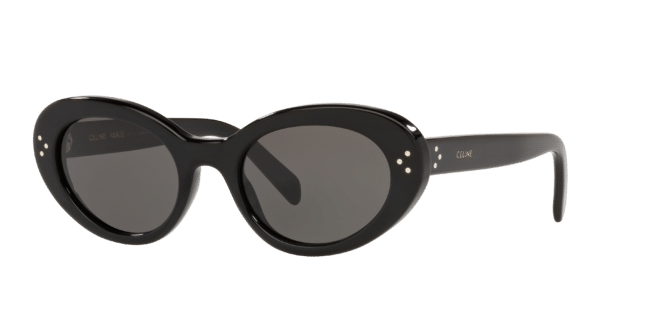 Celine Unisex Sunglass CL40193I -  Frame color: Black Shiny, Lens color: Grey