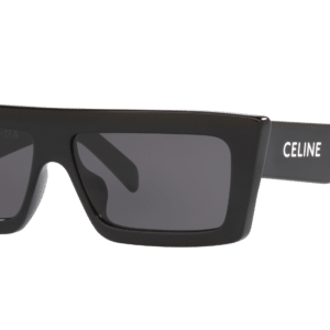 Celine Unisex Sunglass CL40214U -  Frame color: Black Shiny, Lens color: Grey