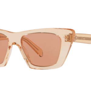 Celine Woman Sunglass Bold 3 Dots Cl40187I -  Frame color: Orange, Lens color: Brown