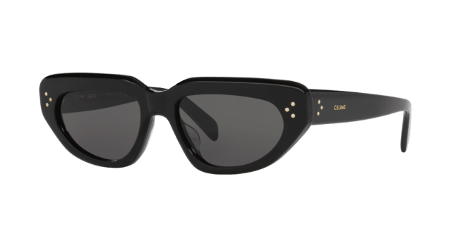 Celine Man Sunglass Bold 3 Dots CL40273U -  Frame color: Black, Lens color: Grey