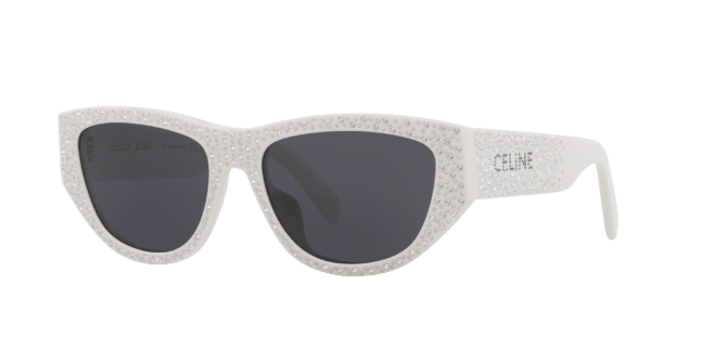 Celine Woman Sunglass Animation Cl4278Us -  Frame color: Ivory, Lens color: Grey