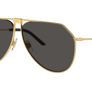 Dolce and Gabbana Man Sunglass DG2248 -  Frame color: Gold, Lens color: Dark Grey