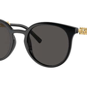 Dolce and Gabbana Woman Sunglass DG6189U -  Frame color: Black, Lens color: Dark Grey