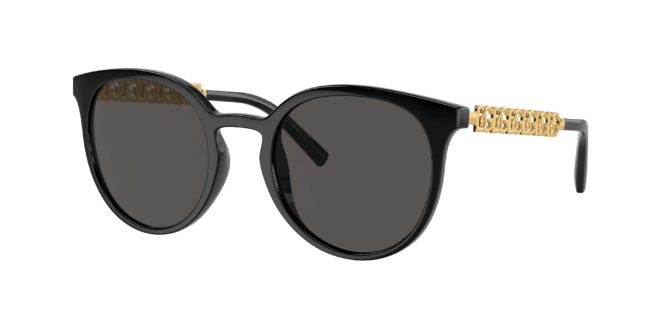 Dolce and Gabbana Woman Sunglass DG6189U -  Frame color: Black, Lens color: Dark Grey