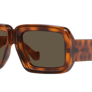 Loewe Unisex Sunglass Paulas Ibiza LW40064U -  Frame color: Tortoise, Lens color: Brown