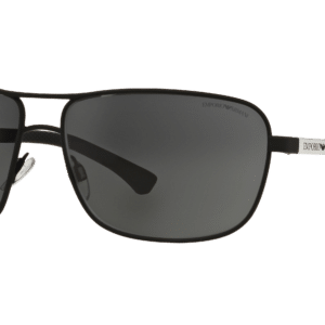 Emporio Armani Man Sunglass EA2033 -  Frame color: Rubber Black, Lens color: Grey