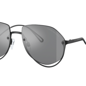 Emporio Armani Man Sunglass EA2137 -  Frame color: Matte Black, Lens color: Grey Mirror Silver