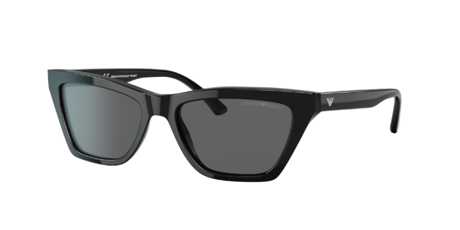 Emporio Armani Woman Sunglass EA4169 -  Frame color: Black, Lens color: Dark Grey