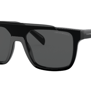 Emporio Armani Man Sunglass EA4193 -  Frame color: Shiny Black, Lens color: Dark Grey