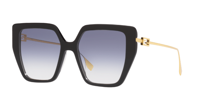 Fendi Woman Sunglass FE40012U -  Frame color: Black, Lens color: Grey