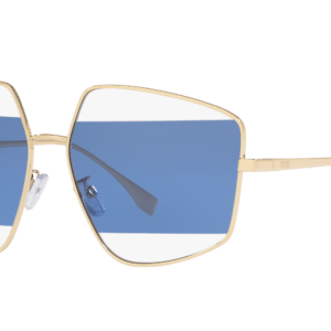 Fendi Woman Sunglass FE40016U -  Frame color: Gold, Lens color: Blue