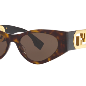 Fendi Woman Sunglass FE40049I -  Frame color: Brown Tortoise, Lens color: Brown