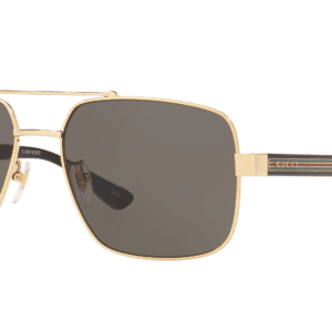 Gucci Man Sunglass GG0529S -  Frame color: Gold, Lens color: Grey