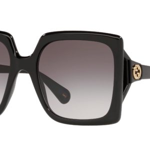 Gucci Woman Sunglass GG0876S -  Frame color: Black, Lens color: Grey