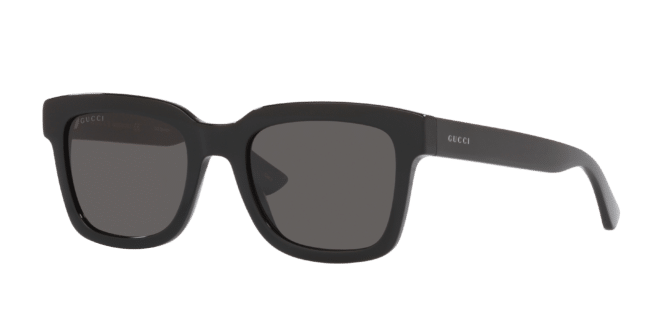 Gucci Man Sunglass GG0001SN -  Frame color: Black, Lens color: Black