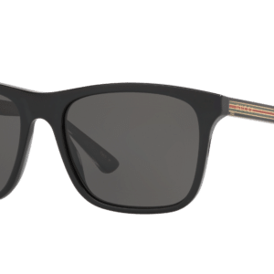 Gucci Man Sunglass GG0381SN -  Frame color: Black, Lens color: Black