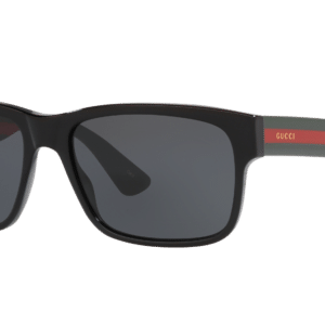 Gucci Man Sunglass GG0340S -  Frame color: Black, Lens color: Grey