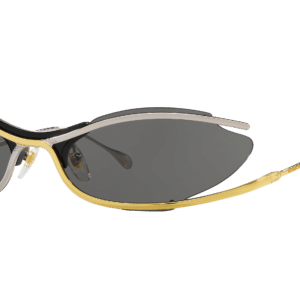 Gucci Man Sunglass GG1487S-001 -  Frame color: Gold, Lens color: Grey