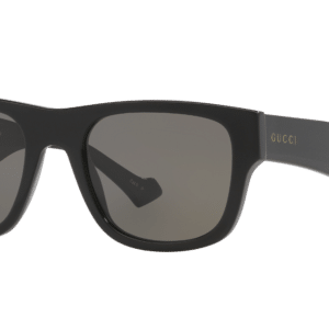 Gucci Man Sunglass GG1427S -  Frame color: Black Shiny, Lens color: Grey