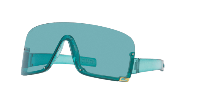 Gucci Woman Sunglass GG1637S -  Frame color: Blue Light, Lens color: Green