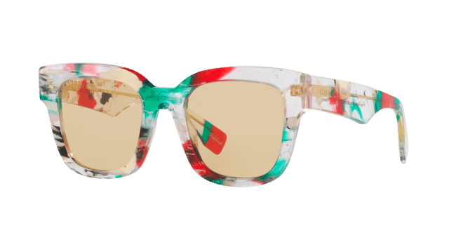 Gucci Woman Sunglass GG1624S -  Frame color: Multicolored, Lens color: Brown