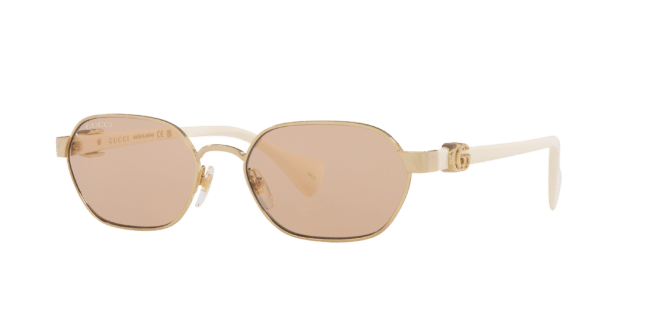 Gucci Woman Sunglass GG1593S -  Frame color: Gold, Lens color: Pink