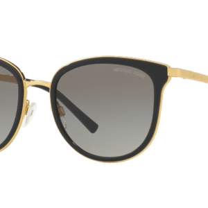 Michael Kors Woman Sunglass MK1010 Adrianna I -  Frame color: Black/Gold, Lens color: Grey Gradient