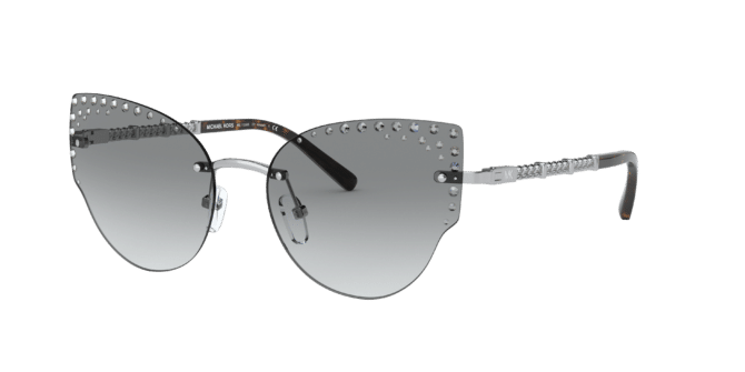 Michael Kors Woman Sunglass MK1058B St. Anton -  Frame color: Silver, Lens color: Grey Gradient