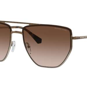 Michael Kors Woman Sunglass MK1126 Paros -  Frame color: Mink Light Gold Gradient, Lens color: Brown Gradient