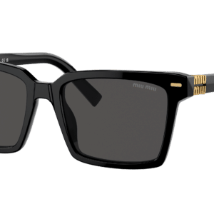 Miu Miu Woman Sunglass MU 13ZS -  Frame color: Black, Lens color: Dark Grey