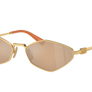 Miu Miu Woman Sunglass MU 56ZS -  Frame color: Gold, Lens color: