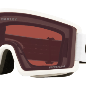 Oakley Unisex Sunglass OO7120 Target Line L Snow Goggles -  Frame color: Matte White, Lens color: Prizm Snow Dark Grey