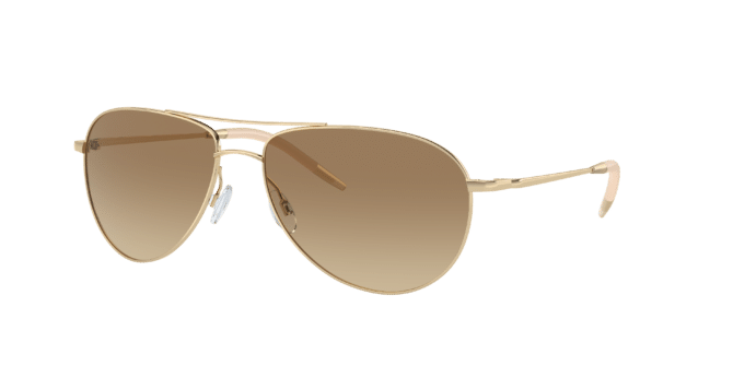 Oliver Peoples Man Sunglass OV1002S Benedict -  Frame color: Gold, Lens color: Clear Gradient Brown