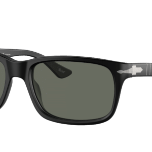 Persol Man Sunglass PO3048S -  Frame color: Black, Lens color: Green Polarized