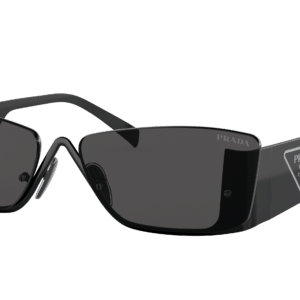 Prada Woman Sunglass PR 59ZS -  Frame color: Black, Lens color: Dark Grey