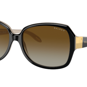 Ralph Woman Sunglass RA5138 -  Frame color: Shiny Black On Nude, Lens color: Polar Gradient Brown